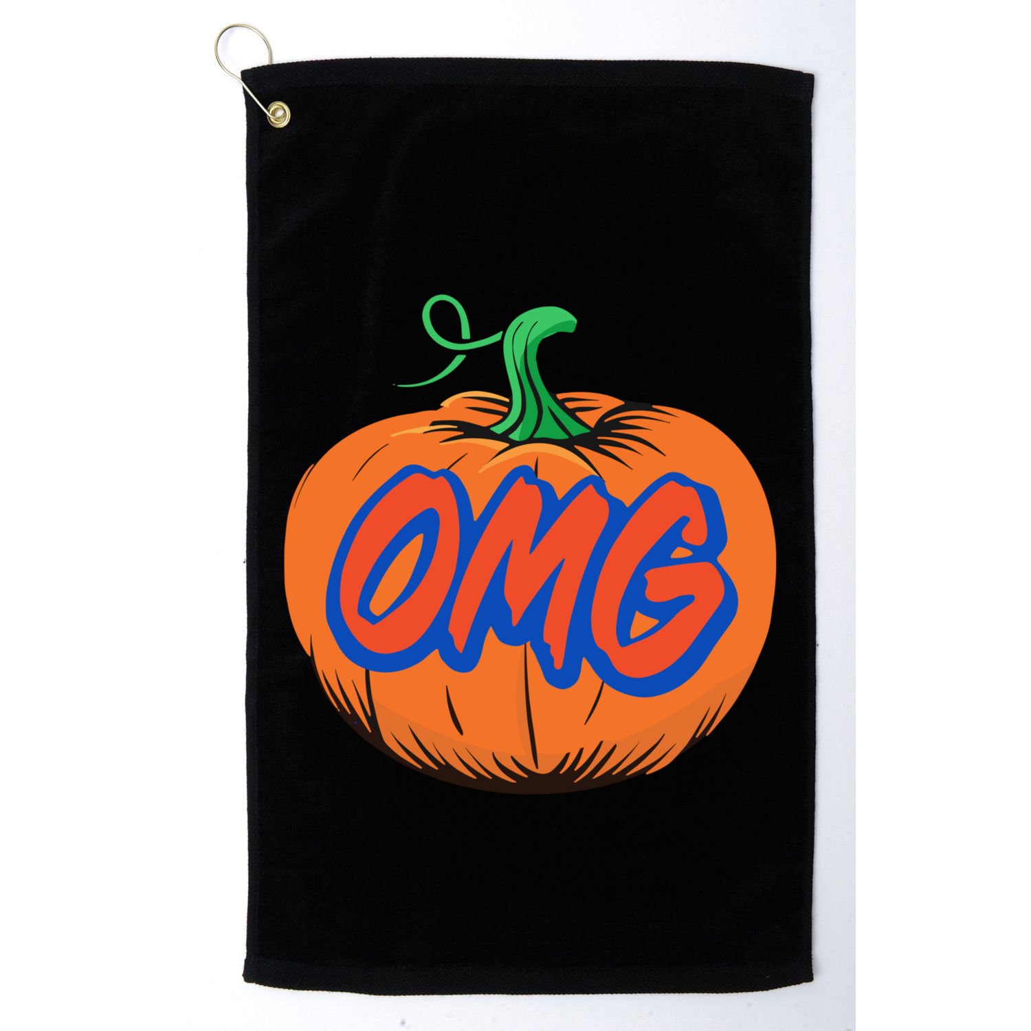 Playoff Pumpkin New York Omg Golf Towel