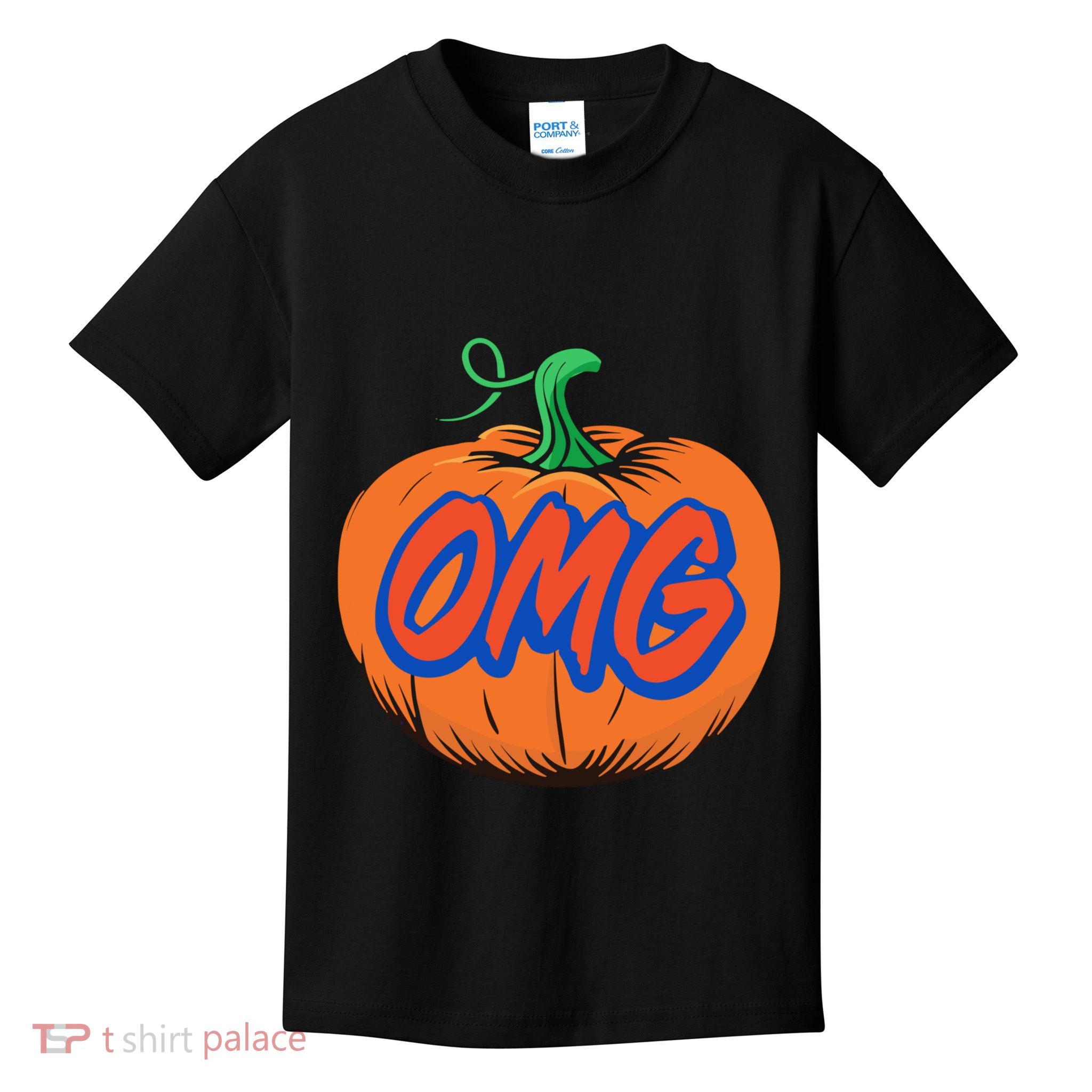 Playoff Pumpkin New York Omg Kids T-Shirt