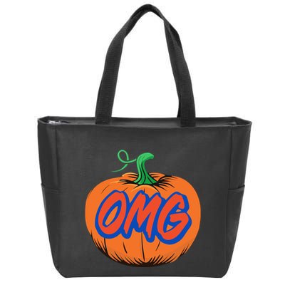 Playoff Pumpkin New York Omg Zip Tote Bag