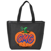 Playoff Pumpkin New York Omg Zip Tote Bag