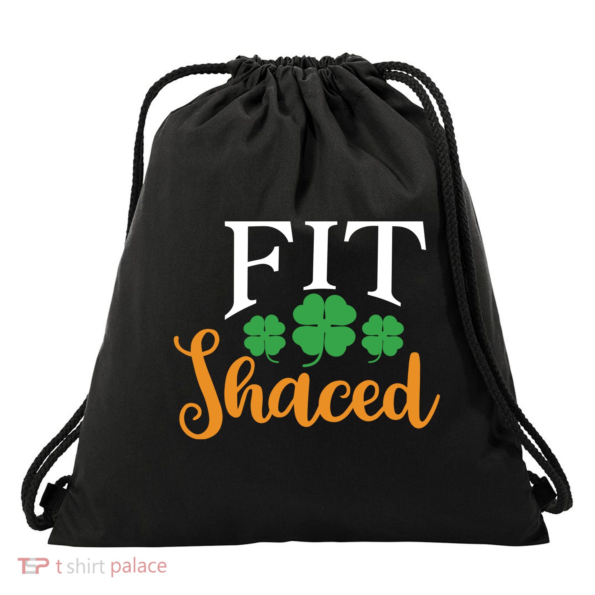 Shenanigans Squad St Patricks Day Drawstring Bag