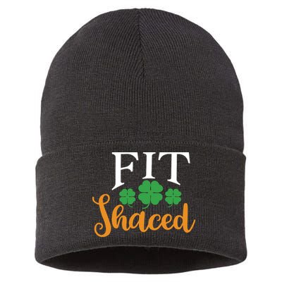 Shenanigans Squad St Patricks Day Sustainable Knit Beanie