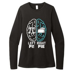 Left Right Funny Pi Day Womens CVC Long Sleeve Shirt