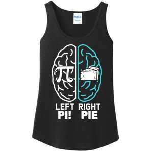 Left Right Funny Pi Day Ladies Essential Tank