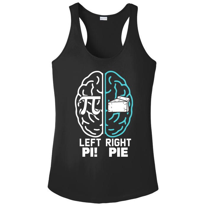 Left Right Funny Pi Day Ladies PosiCharge Competitor Racerback Tank