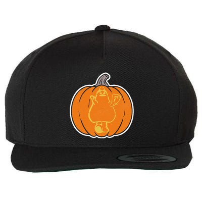 Playoff Pumpkin New York Wool Snapback Cap