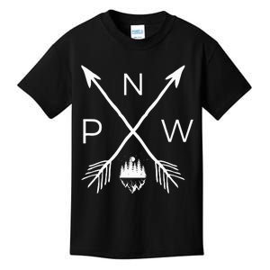 Pnw Pacific Northwest Cool Pnw Kids T-Shirt