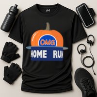 Playoff Pumpkin New York Omg Cooling Performance Crew T-Shirt