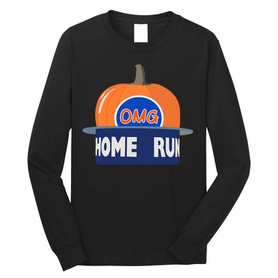 Playoff Pumpkin New York Omg Long Sleeve Shirt