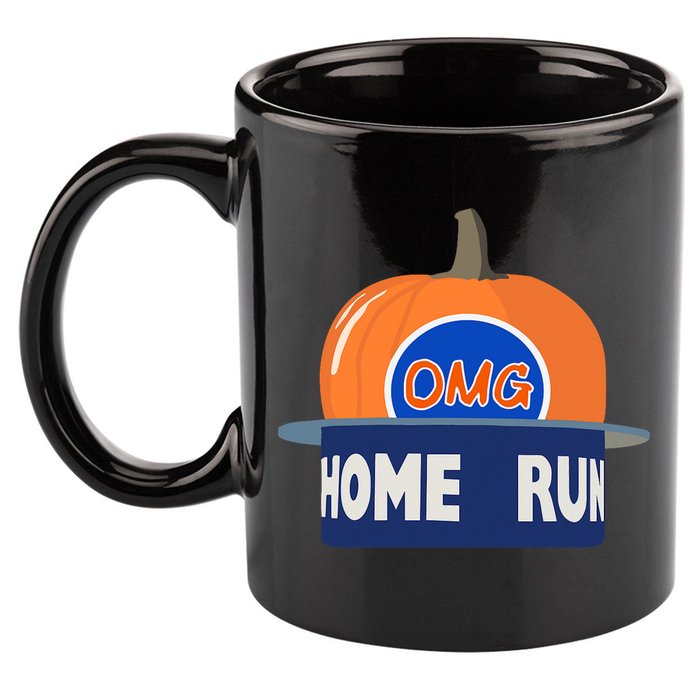 Playoff Pumpkin New York Omg 11oz C Handle Ceramic Mug