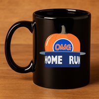 Playoff Pumpkin New York Omg 11oz C Handle Ceramic Mug