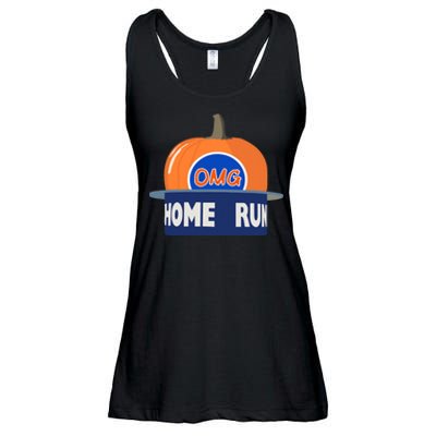 Playoff Pumpkin New York Omg Ladies Essential Flowy Tank