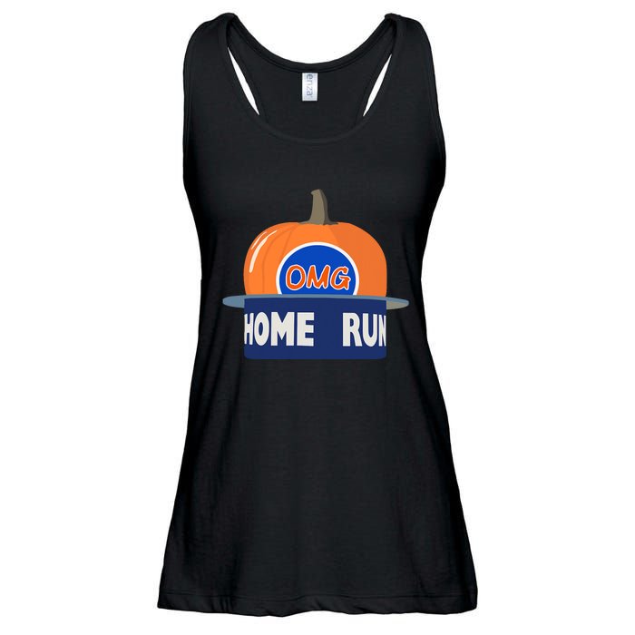 Playoff Pumpkin New York Omg Ladies Essential Flowy Tank