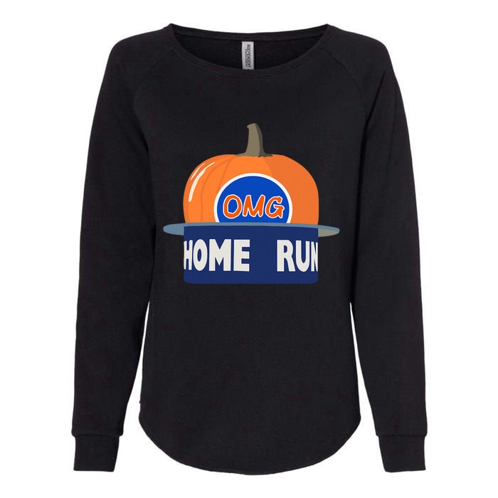 Playoff Pumpkin New York Omg Womens California Wash Sweatshirt