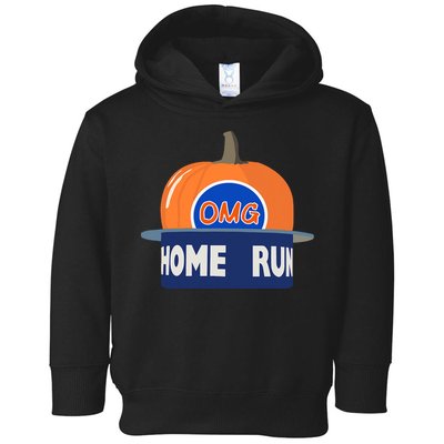 Playoff Pumpkin New York Omg Toddler Hoodie