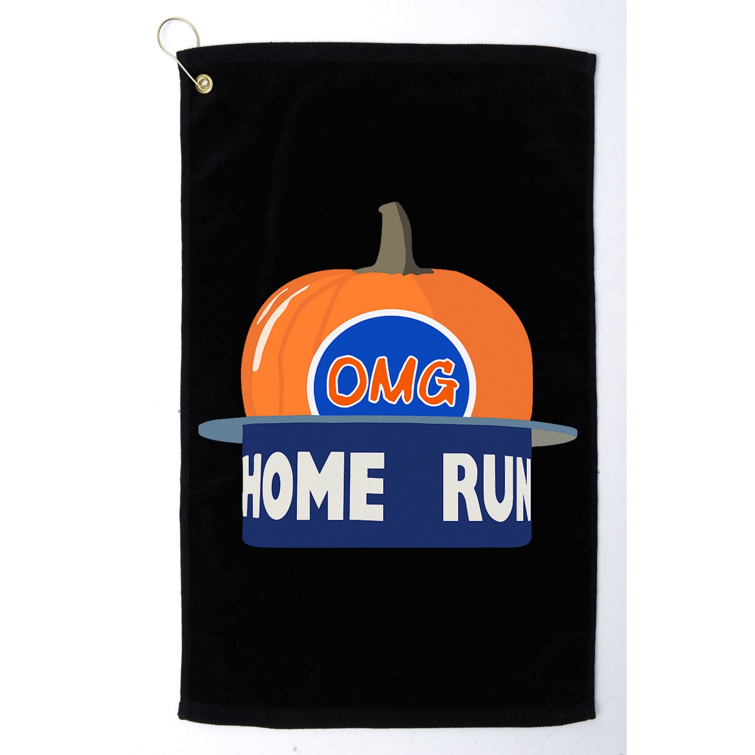 Playoff Pumpkin New York Omg Golf Towel