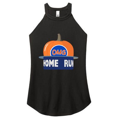 Playoff Pumpkin New York Omg Women’s Perfect Tri Rocker Tank