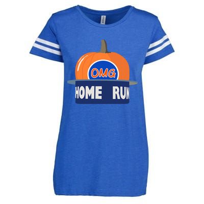 Playoff Pumpkin New York Omg Enza Ladies Jersey Football T-Shirt