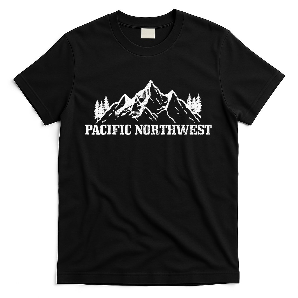 PNW Pacific Northwest Vintage Oregon Washington Gift T-Shirt