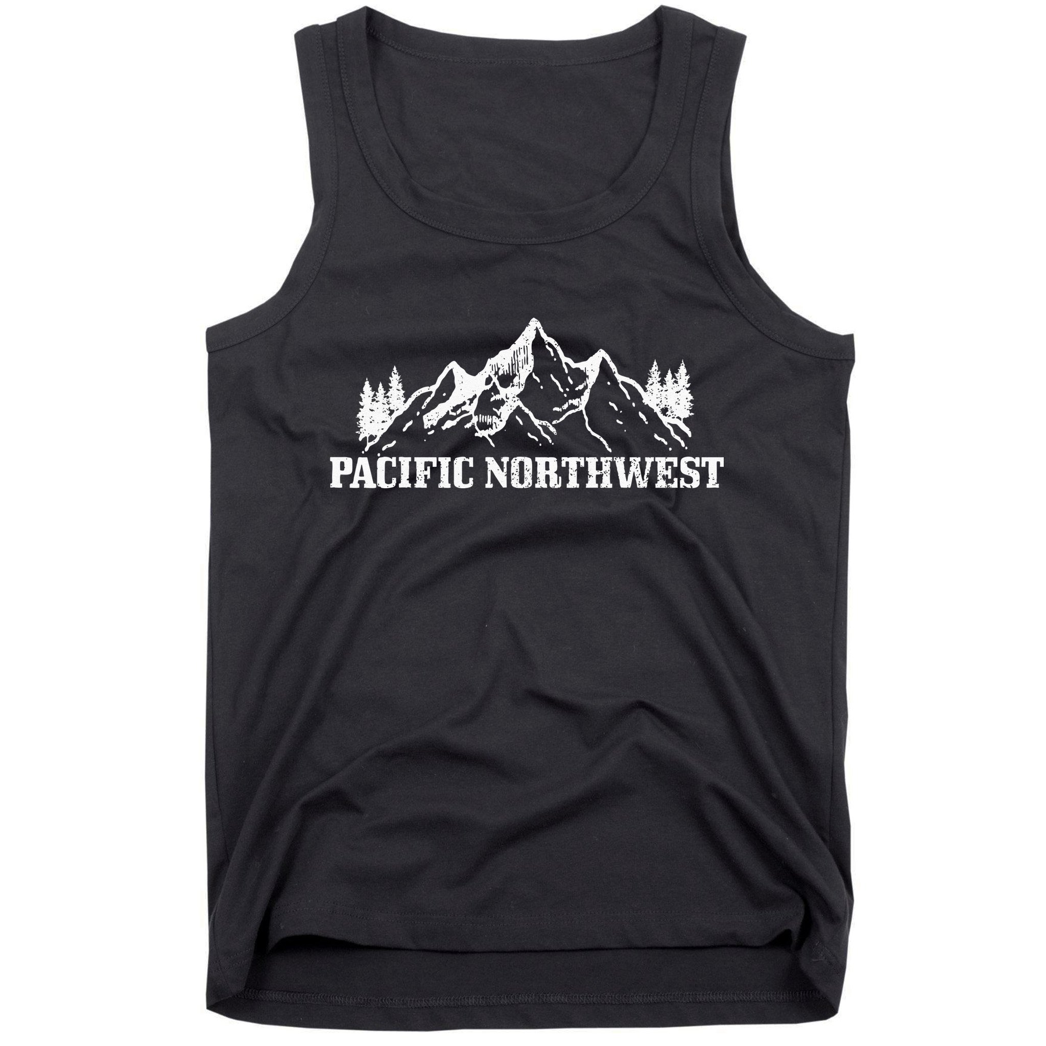 PNW Pacific Northwest Vintage Oregon Washington Gift Tank Top