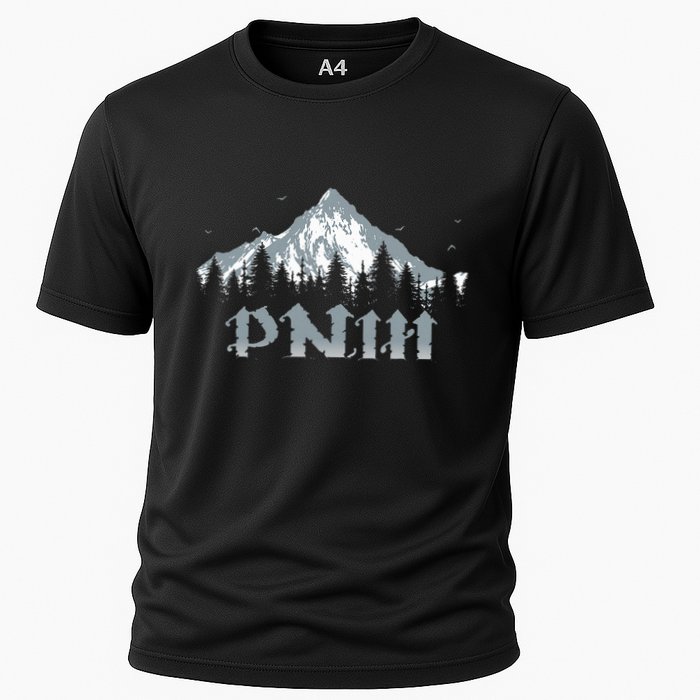 Pnw Pacific North West Cooling Performance Crew T-Shirt