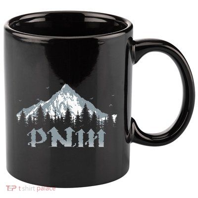 Pnw Pacific North West 11oz C Handle Ceramic Mug