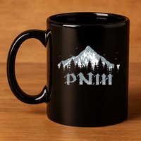 Pnw Pacific North West 11oz C Handle Ceramic Mug