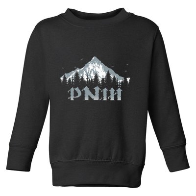 Pnw Pacific North West Toddler Sweatshirt