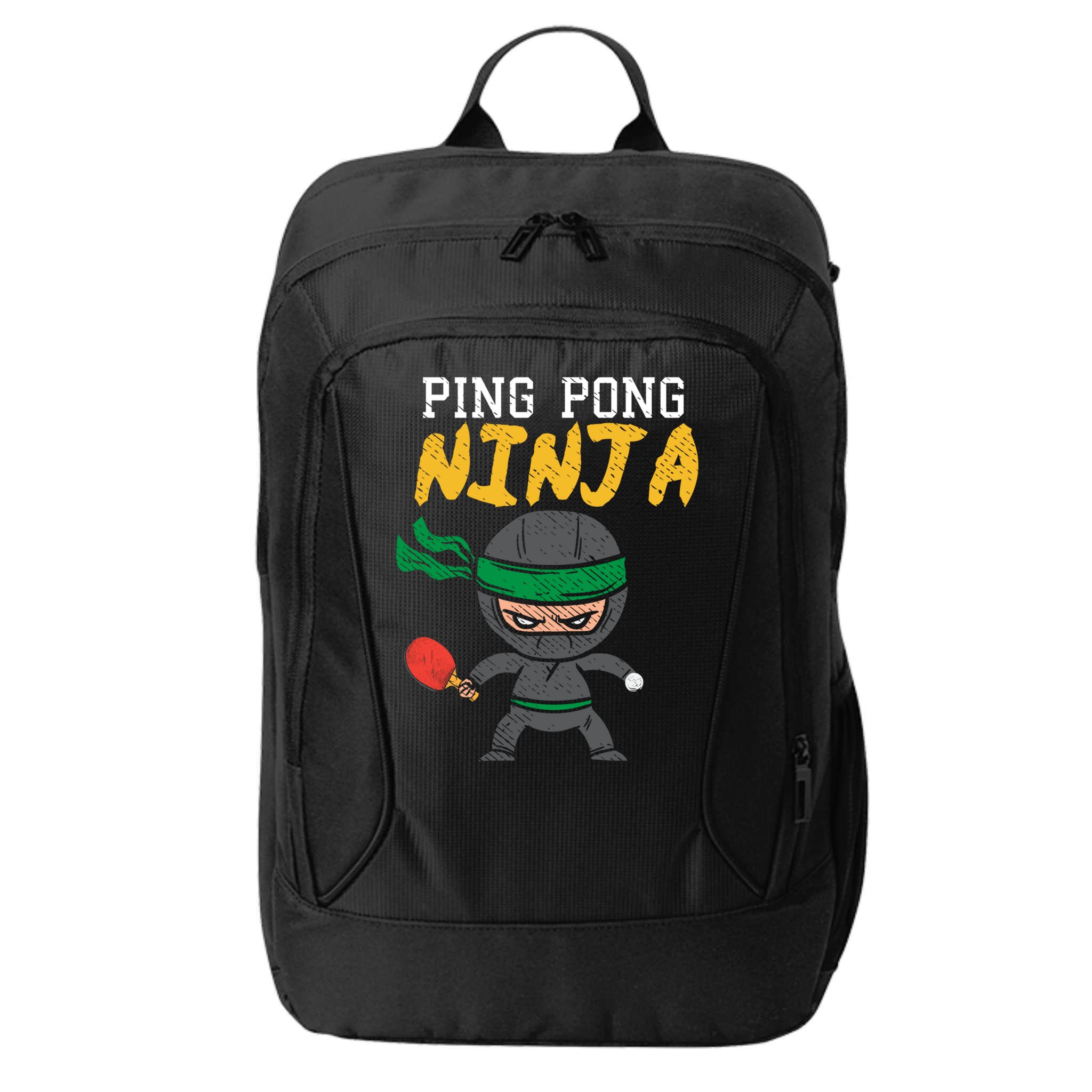 Ping Pong Ninja Table Tennis Gift City Backpack