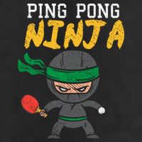 Ping Pong Ninja Table Tennis Gift 11oz C Handle Ceramic Mug