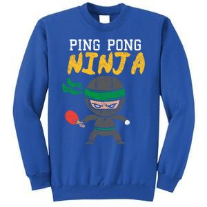 Ping Pong Ninja Table Tennis Gift Sweatshirt