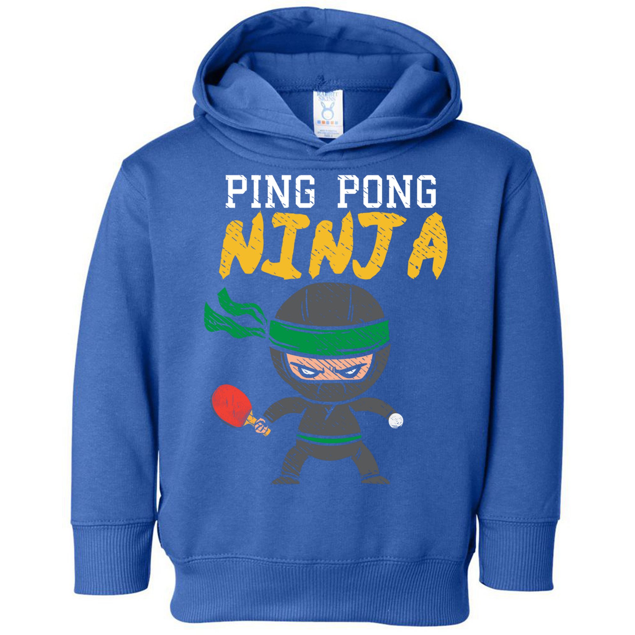 Ping Pong Ninja Table Tennis Gift Toddler Hoodie