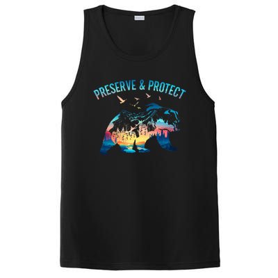 Preserve & Protect National Park Nature Forest Bear Wildlife PosiCharge Competitor Tank