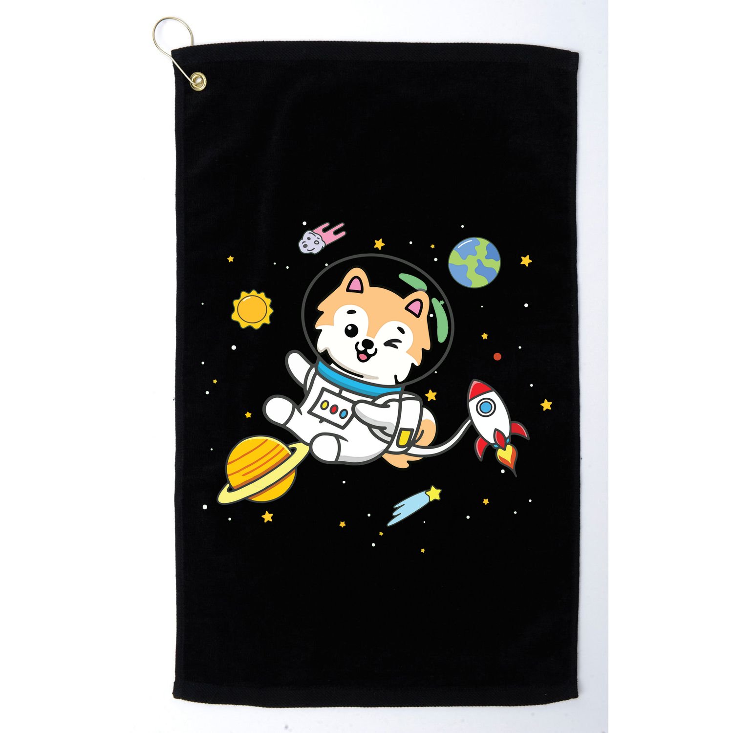 Pomeranian Golf Towel
