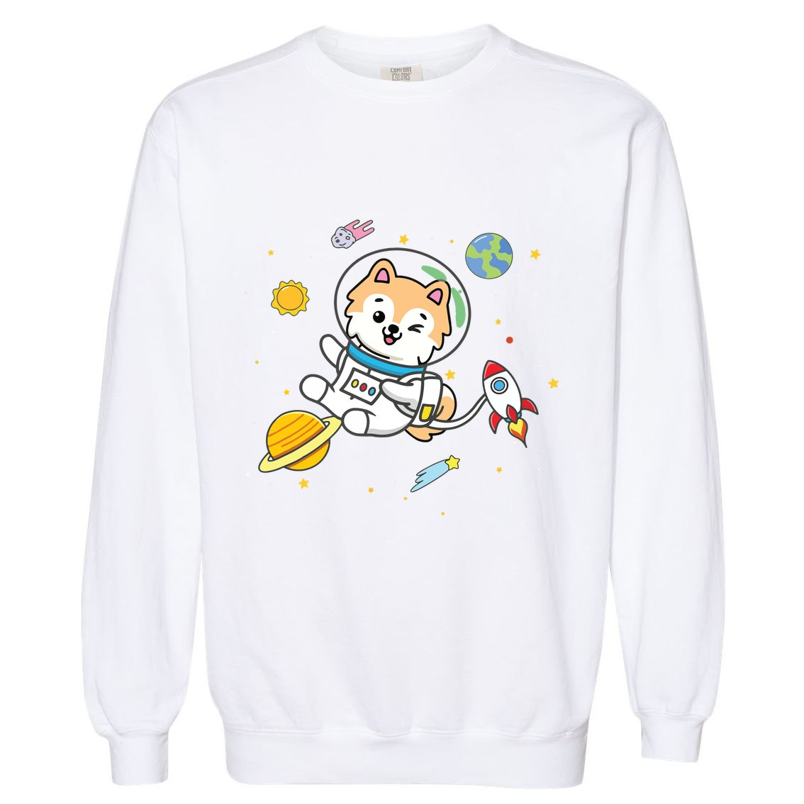 Pomeranian Garment-Dyed Sweatshirt