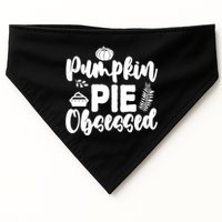 Pumpkin Pie Obsessed USA-Made Doggie Bandana