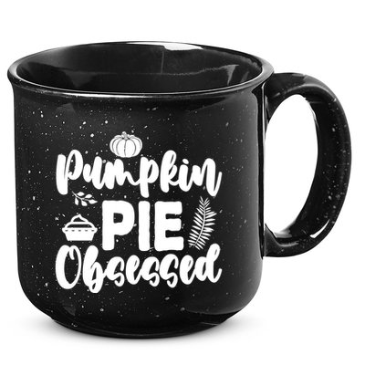Pumpkin Pie Obsessed 15oz Campfire Ceramic Mug
