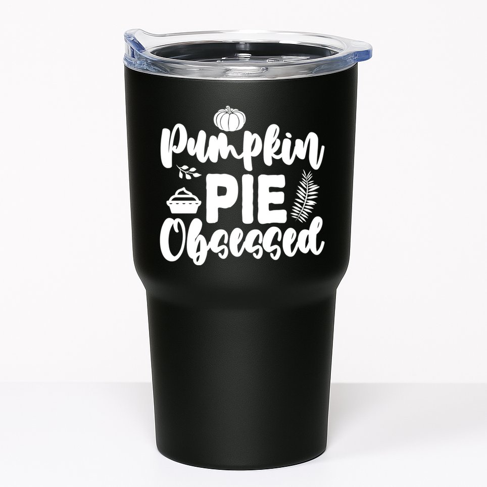 Pumpkin Pie Obsessed Tumbler