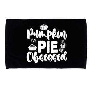 Pumpkin Pie Obsessed Microfiber Hand Towel