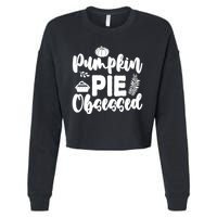 Pumpkin Pie Obsessed Cropped Pullover Crew