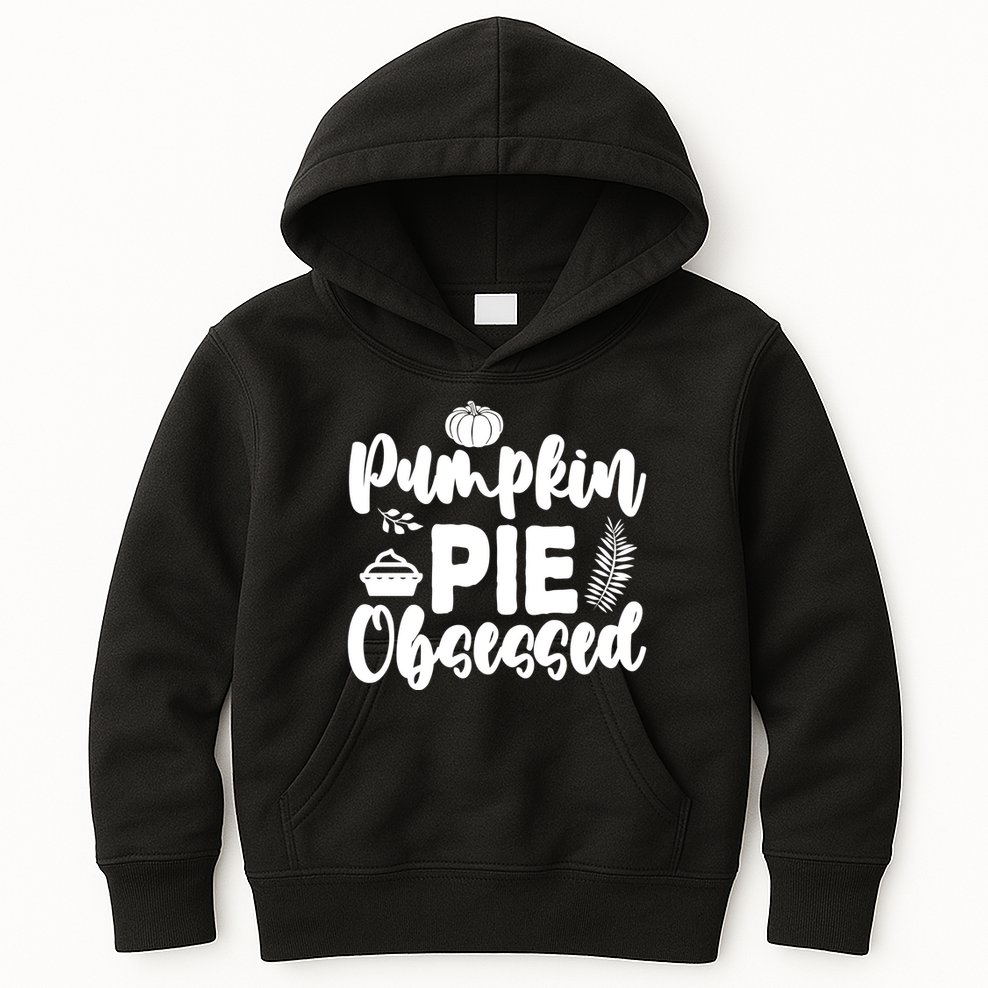 Pumpkin Pie Obsessed Kids Hoodie