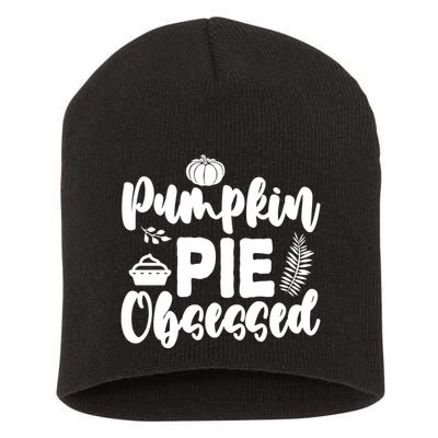Pumpkin Pie Obsessed Short Acrylic Beanie