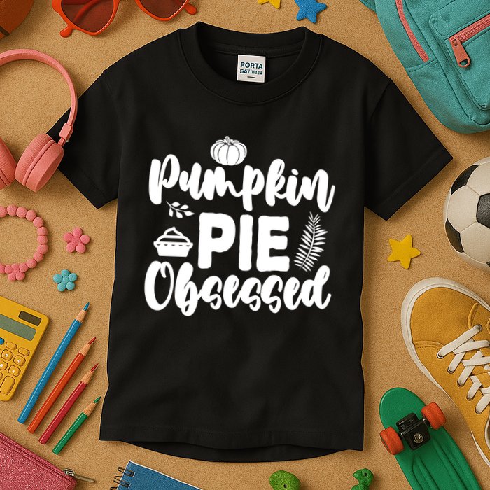 Pumpkin Pie Obsessed Kids T-Shirt