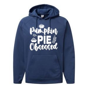 Pumpkin Pie Obsessed Performance Fleece Hoodie