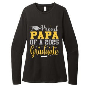 Proud Papa Of A 2025 Graduate Class Senior Graduation Womens CVC Long Sleeve Shirt