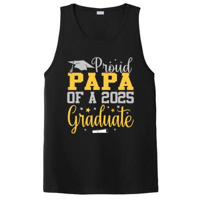 Proud Papa Of A 2025 Graduate Class Senior Graduation PosiCharge Competitor Tank