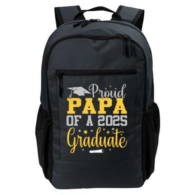 Proud Papa Of A 2025 Graduate Class Senior Graduation Daily Commute Backpack