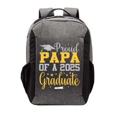 Proud Papa Of A 2025 Graduate Class Senior Graduation Vector Backpack