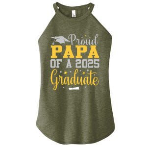 Proud Papa Of A 2025 Graduate Class Senior Graduation Women's Perfect Tri Rocker Tank