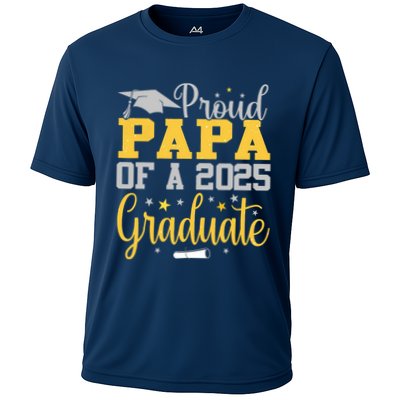 Proud Papa Of A 2025 Graduate Class Senior Graduation Performance Shirt